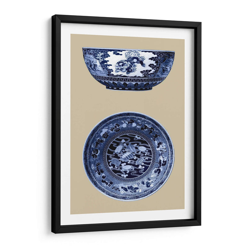 Porcelana En Azul Y Blanco I - Vision Studio | Cuadro decorativo de Canvas Lab
