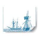 Navegación En Azul Iv - Baugean | Cuadro decorativo de Canvas Lab