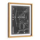 Blueprint Aeronáutico V - Vision Studio | Cuadro decorativo de Canvas Lab