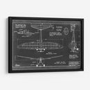 Blueprint Aeronáutico Vi - Vision Studio | Cuadro decorativo de Canvas Lab