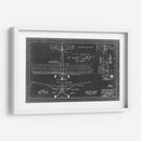 Blueprint Aeronáutico Viii - Vision Studio | Cuadro decorativo de Canvas Lab