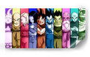 Dragon Ball Z family | Cuadro decorativo de Canvas Lab