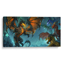 Dragons power | Cuadro decorativo de Canvas Lab