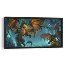 Dragons power | Cuadro decorativo de Canvas Lab