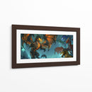 Dragons power | Cuadro decorativo de Canvas Lab