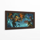 Dragons power | Cuadro decorativo de Canvas Lab