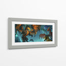 Dragons power | Cuadro decorativo de Canvas Lab