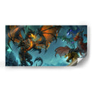 Dragons power | Cuadro decorativo de Canvas Lab
