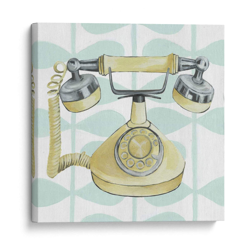 Colección De Tecnología Retro F - Grace Popp | Cuadro decorativo de Canvas Lab