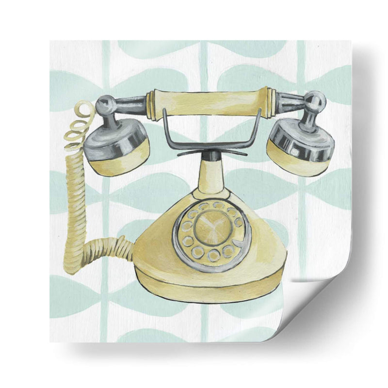 Colección De Tecnología Retro F - Grace Popp | Cuadro decorativo de Canvas Lab
