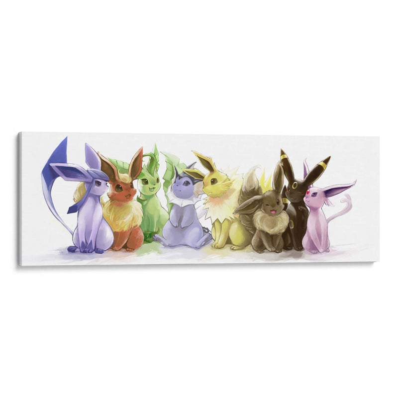 Eevee variations | Cuadro decorativo de Canvas Lab