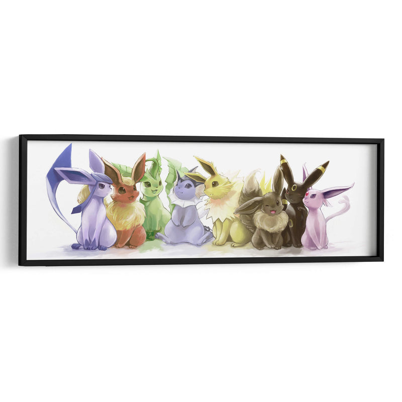 Eevee variations | Cuadro decorativo de Canvas Lab