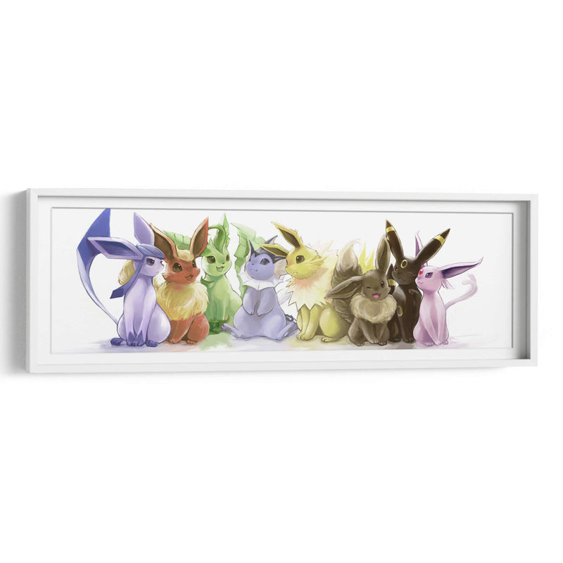 Eevee variations | Cuadro decorativo de Canvas Lab