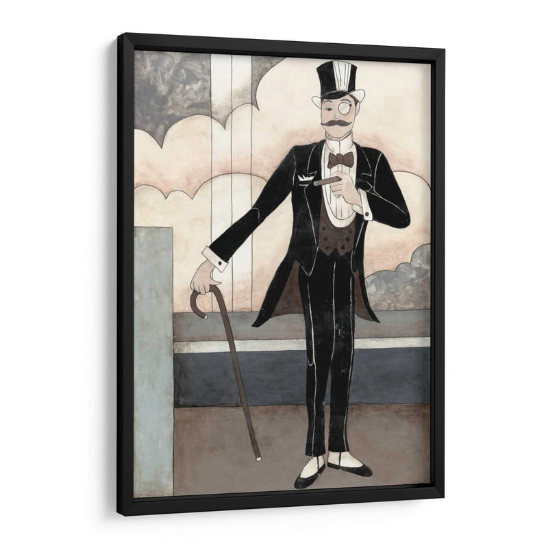 Art Deco Gentleman - Megan Meagher | Cuadro decorativo de Canvas Lab