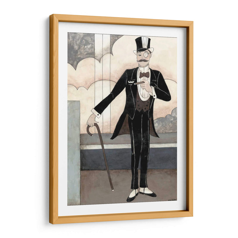 Art Deco Gentleman - Megan Meagher | Cuadro decorativo de Canvas Lab