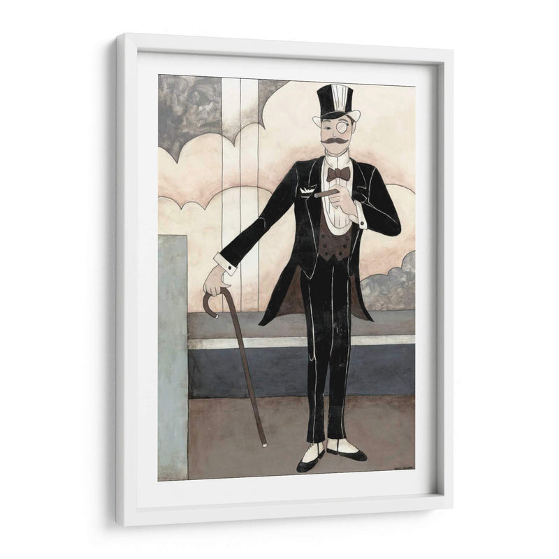 Art Deco Gentleman - Megan Meagher | Cuadro decorativo de Canvas Lab