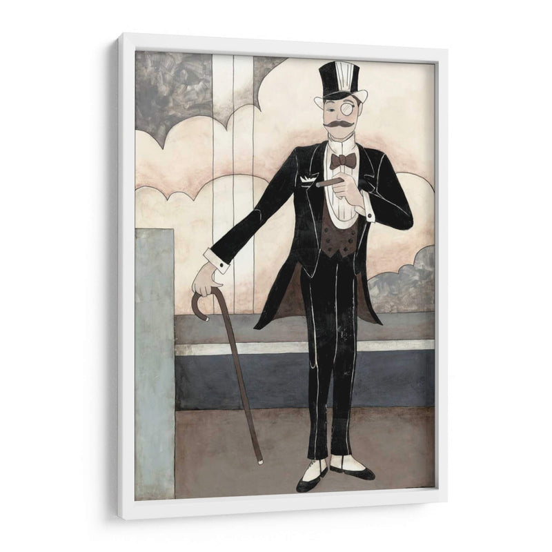 Art Deco Gentleman - Megan Meagher | Cuadro decorativo de Canvas Lab