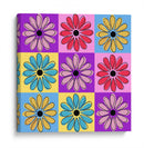 Flores Pop Art | Cuadro decorativo de Canvas Lab
