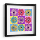 Flores Pop Art | Cuadro decorativo de Canvas Lab