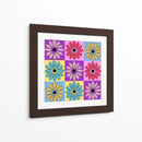 Flores Pop Art | Cuadro decorativo de Canvas Lab