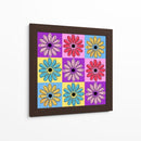 Flores Pop Art | Cuadro decorativo de Canvas Lab