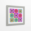 Flores Pop Art | Cuadro decorativo de Canvas Lab