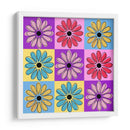 Flores Pop Art | Cuadro decorativo de Canvas Lab