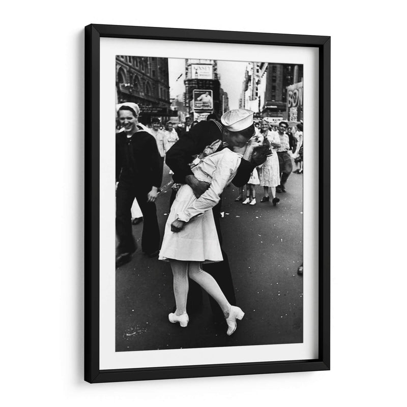 El beso después de la guerra | Cuadro decorativo de Canvas Lab