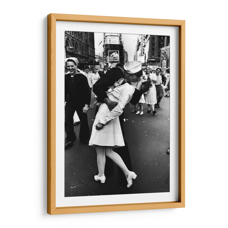 El beso después de la guerra | Cuadro decorativo de Canvas Lab