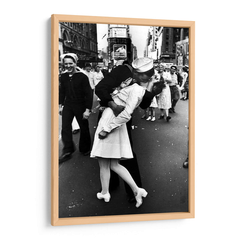 El beso después de la guerra | Cuadro decorativo de Canvas Lab