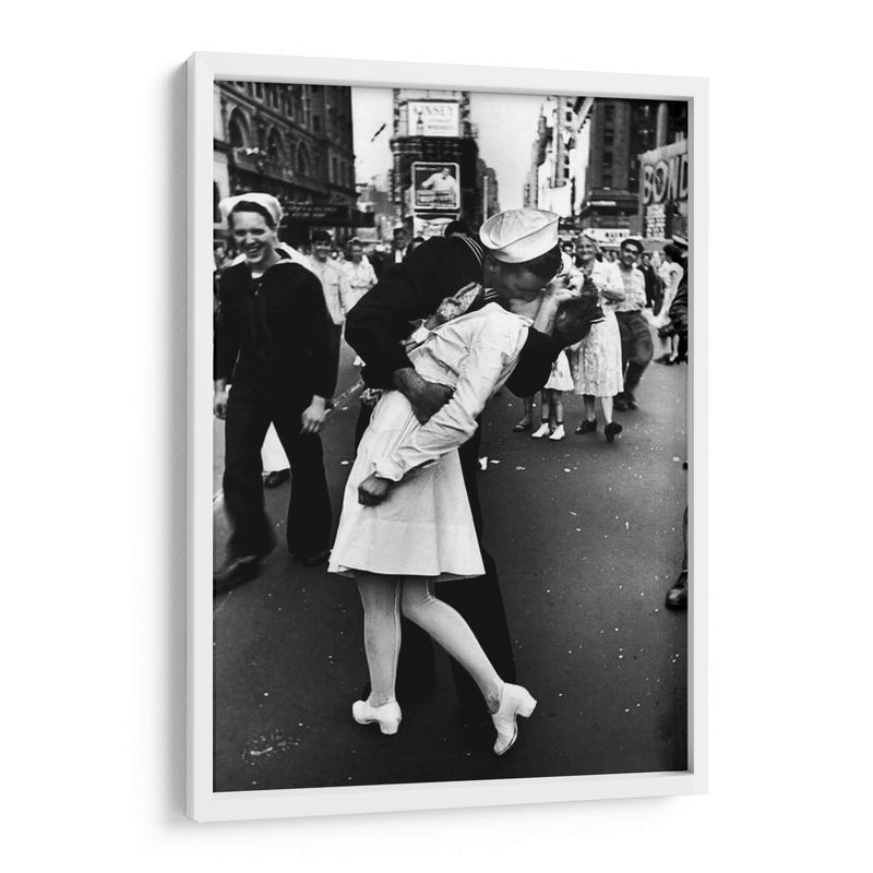 El beso después de la guerra | Cuadro decorativo de Canvas Lab