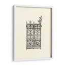 Puerta De Hierro Forjado B-W | Cuadro decorativo de Canvas Lab