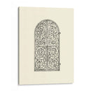 Puerta De Hierro Forjado B-W Vi | Cuadro decorativo de Canvas Lab