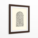 Puerta De Hierro Forjado B-W Vi | Cuadro decorativo de Canvas Lab