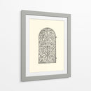 Puerta De Hierro Forjado B-W Vi | Cuadro decorativo de Canvas Lab