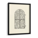 B-W Puerta De Hierro Forjado Vii | Cuadro decorativo de Canvas Lab