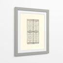 Puerta De Hierro Forjado B-W Viii | Cuadro decorativo de Canvas Lab