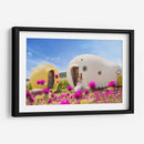 Floresitas y casitas | Cuadro decorativo de Canvas Lab