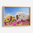 Floresitas y casitas | Cuadro decorativo de Canvas Lab