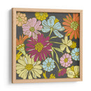 Floral De Verano En Gris I - Chariklia Zarris | Cuadro decorativo de Canvas Lab