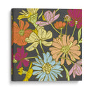 Floral De Verano En Gris Ii - Chariklia Zarris | Cuadro decorativo de Canvas Lab