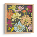 Floral De Verano En Gris Ii - Chariklia Zarris | Cuadro decorativo de Canvas Lab