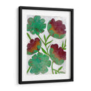 Verdigris Flors I - Chariklia Zarris | Cuadro decorativo de Canvas Lab