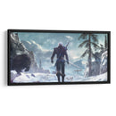 Geralt against bear | Cuadro decorativo de Canvas Lab