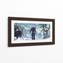 Geralt against bear | Cuadro decorativo de Canvas Lab