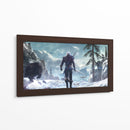 Geralt against bear | Cuadro decorativo de Canvas Lab