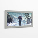 Geralt against bear | Cuadro decorativo de Canvas Lab