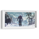 Geralt against bear | Cuadro decorativo de Canvas Lab