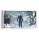 Geralt against bear | Cuadro decorativo de Canvas Lab