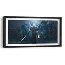 Geralt ready to attack | Cuadro decorativo de Canvas Lab